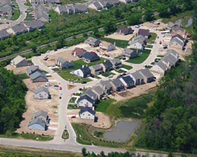 Rolling Ridge overhead photo