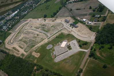 Timber Creek overhead photo