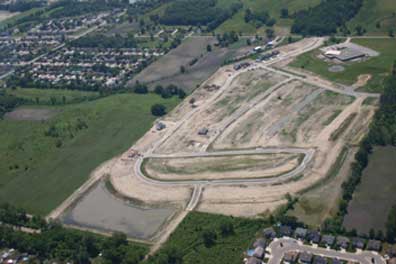 Timber Creek overhead photo