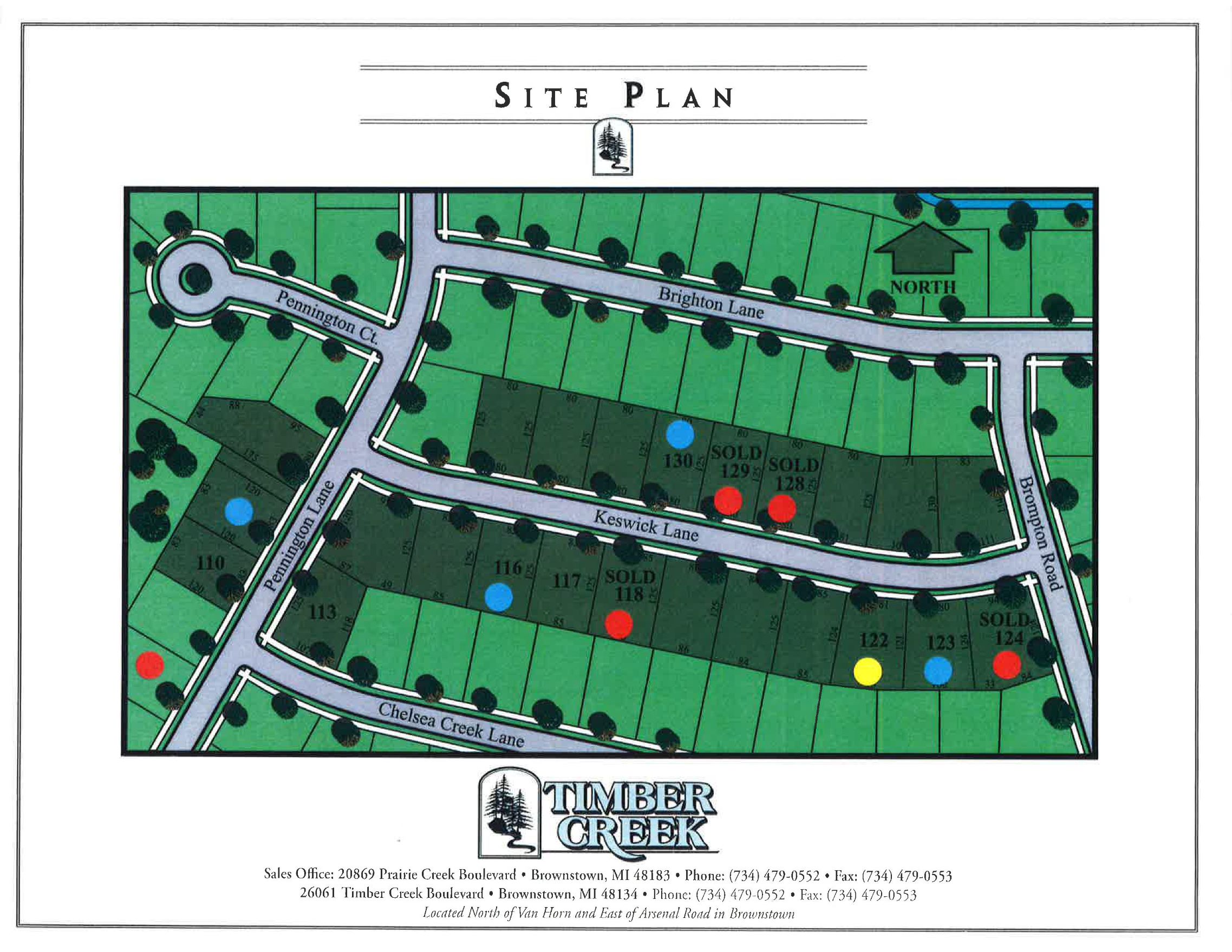 SingleFamily Homes Brownstown Charter Township, MI Timber Creek